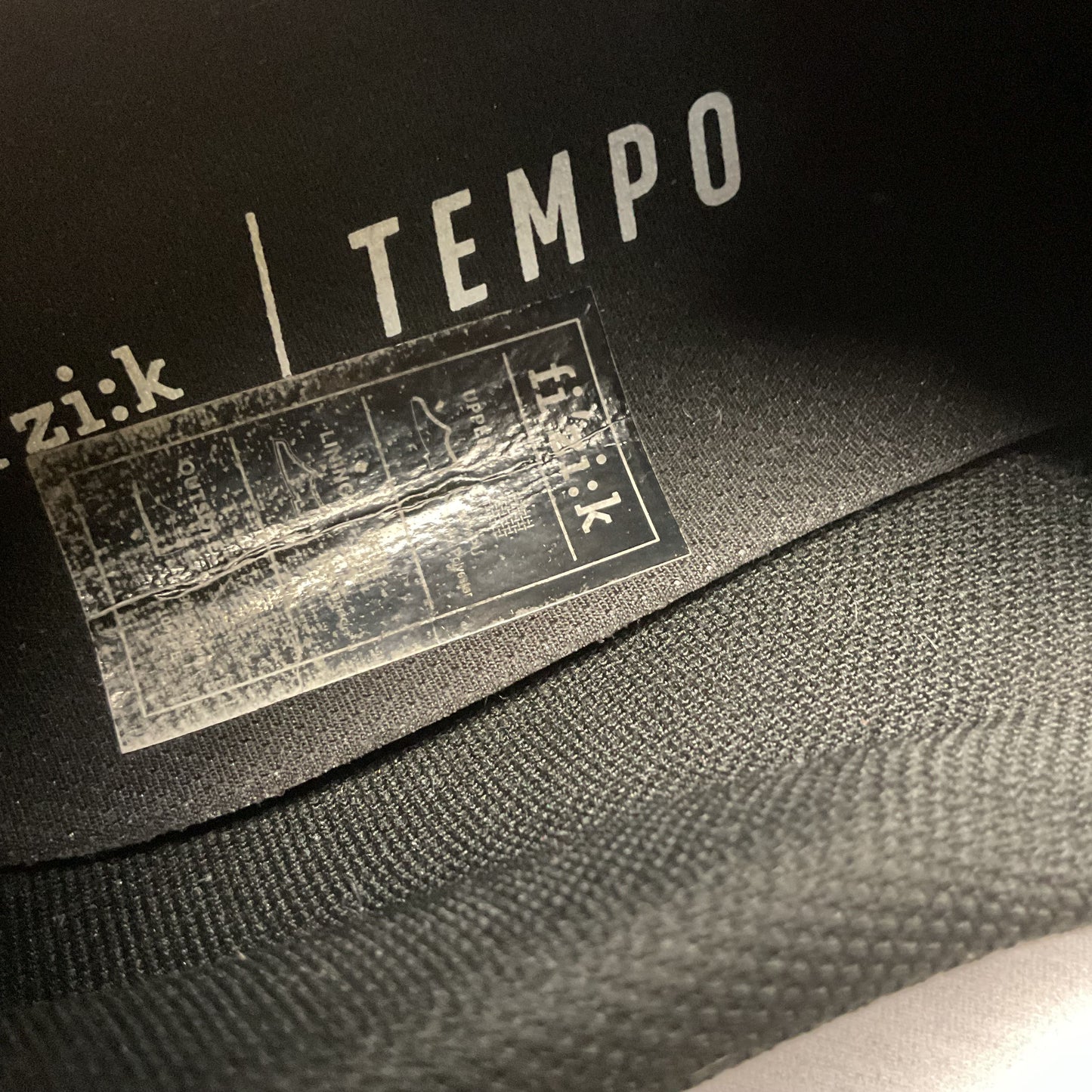 Fizik Tempo Powerstrap R5 Road Cycling Shoes - Size 10.5