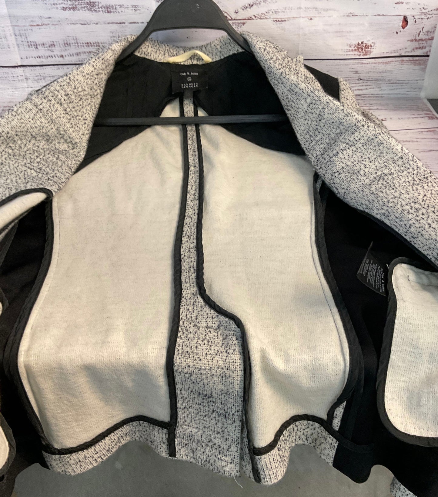 Women's Rag & Bone Heather Gray Jacket Size 2