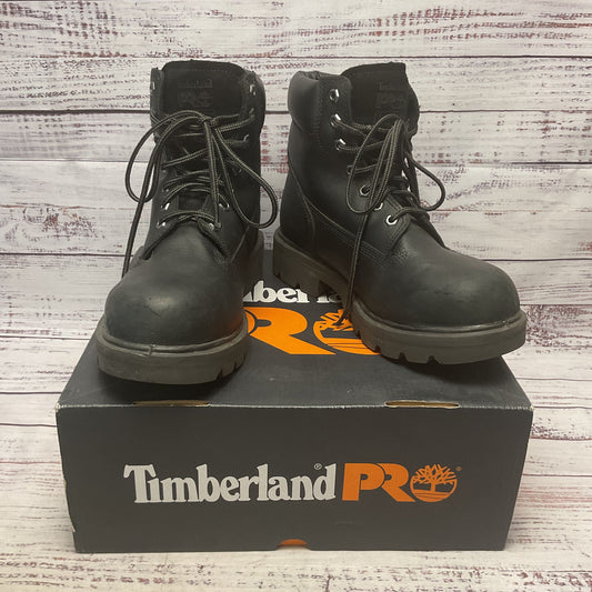 Timberland PRO Sawhorse 6 Black Composite Safety Toe Boot Men 7.5