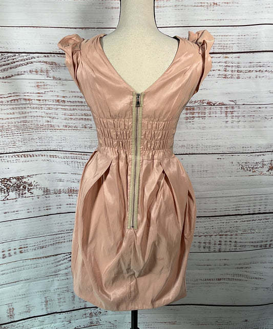 Fray I.D Japan Ruffle Sleeve Dress Pink 1