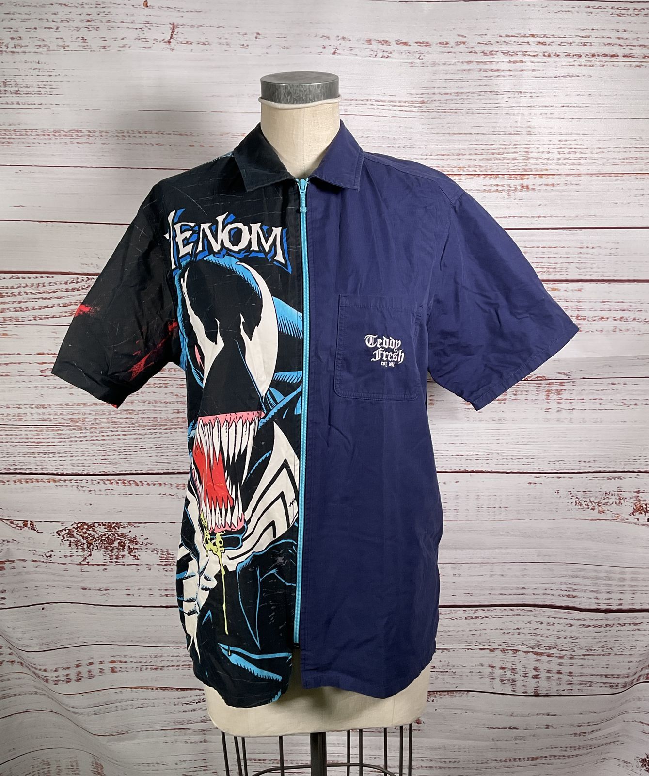 Teddy Fresh X Marvel Venom Shirt Multicolor M
