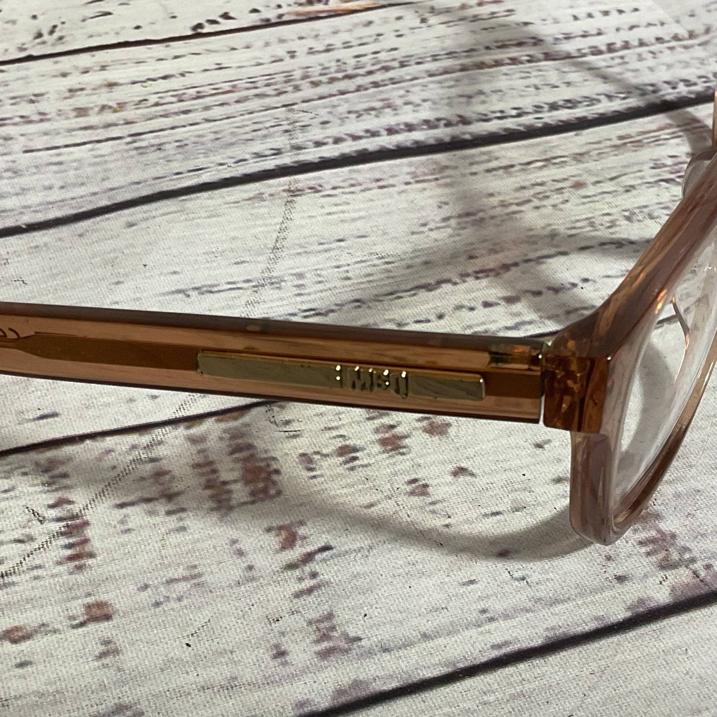 MCQ Alexander McQueen MQ003OA Women's Clear Brown Sunglasses 53[ ]15 145