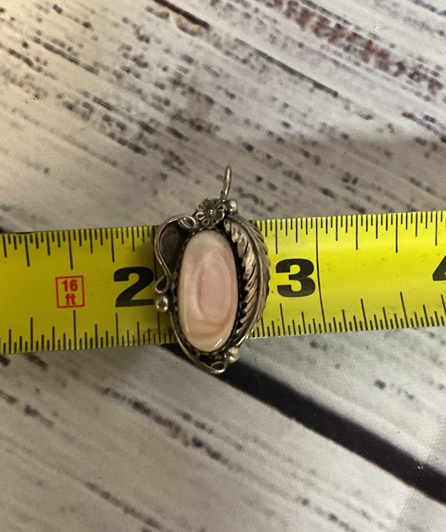 MAKI Sterling Silver Vintage Southwestern Pendant