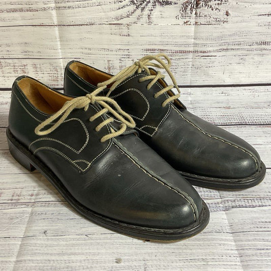CIRO SCHIANO Men's Black Lace Up Oxford Shoes- SZ 10