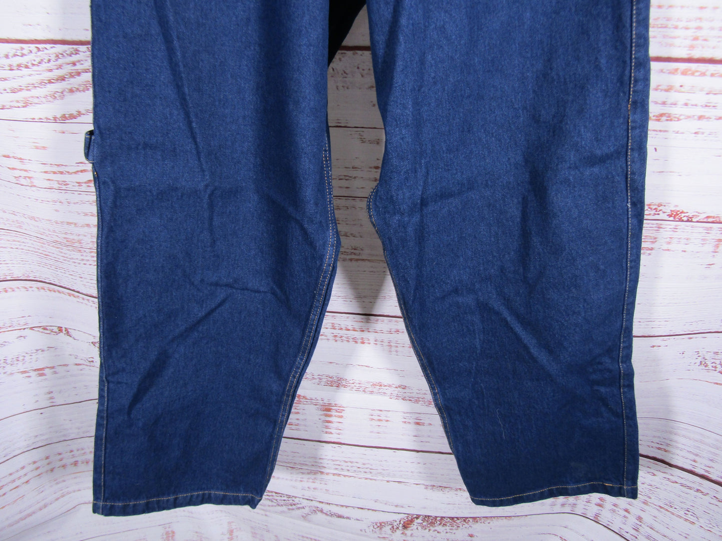 Vaneta 96 Women's Dark Blue Denim Wide Leg Jeans Size S