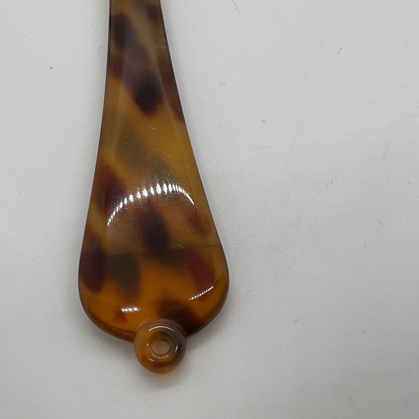 VTG. Mid Century Lorgnette Bakelite Tortoise Opera Glasses