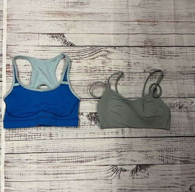 Women's Lululemon Lot of 8 Leggings, Skirt Tops and Sports Bras Size 4