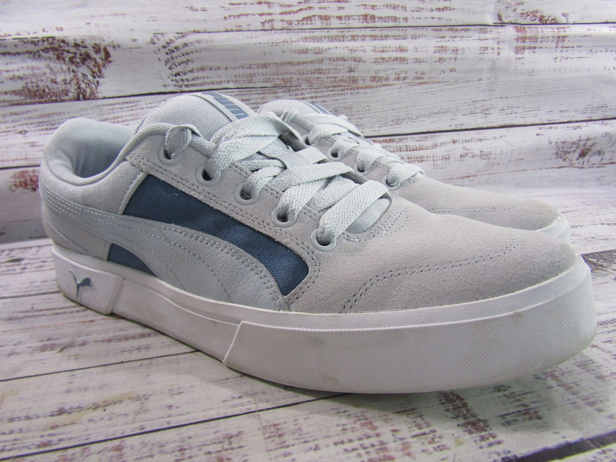 Puma C-Rey Men's Platinum Gray Deep Dive Sneakers Size 13 382880-14