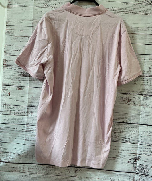 NWT Men's Penguin Polo Shirt Pink Size XL