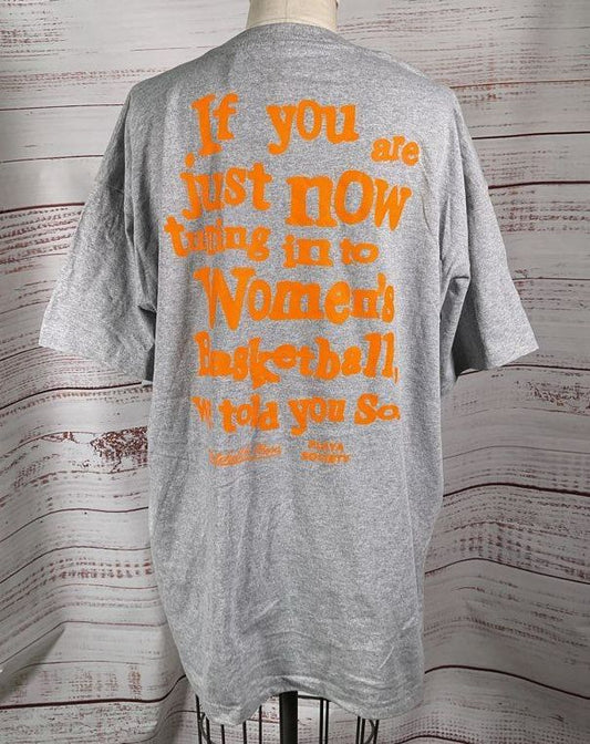 Mitchell & Ness Unisex Playa Society WBB T Shirt Gray XXL