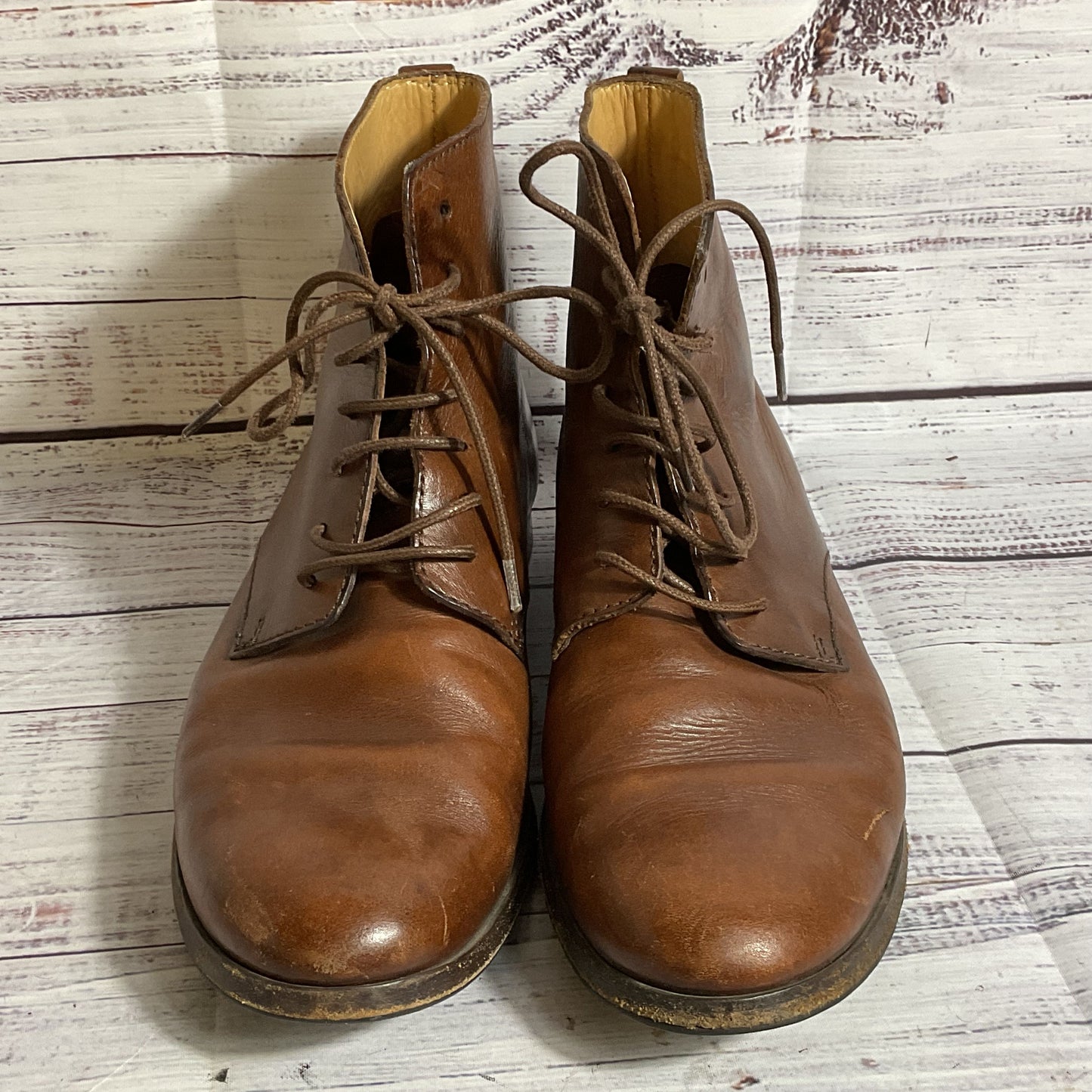A.P.C. Men's Brown Lace Up Boots- SZ 41/ 8US