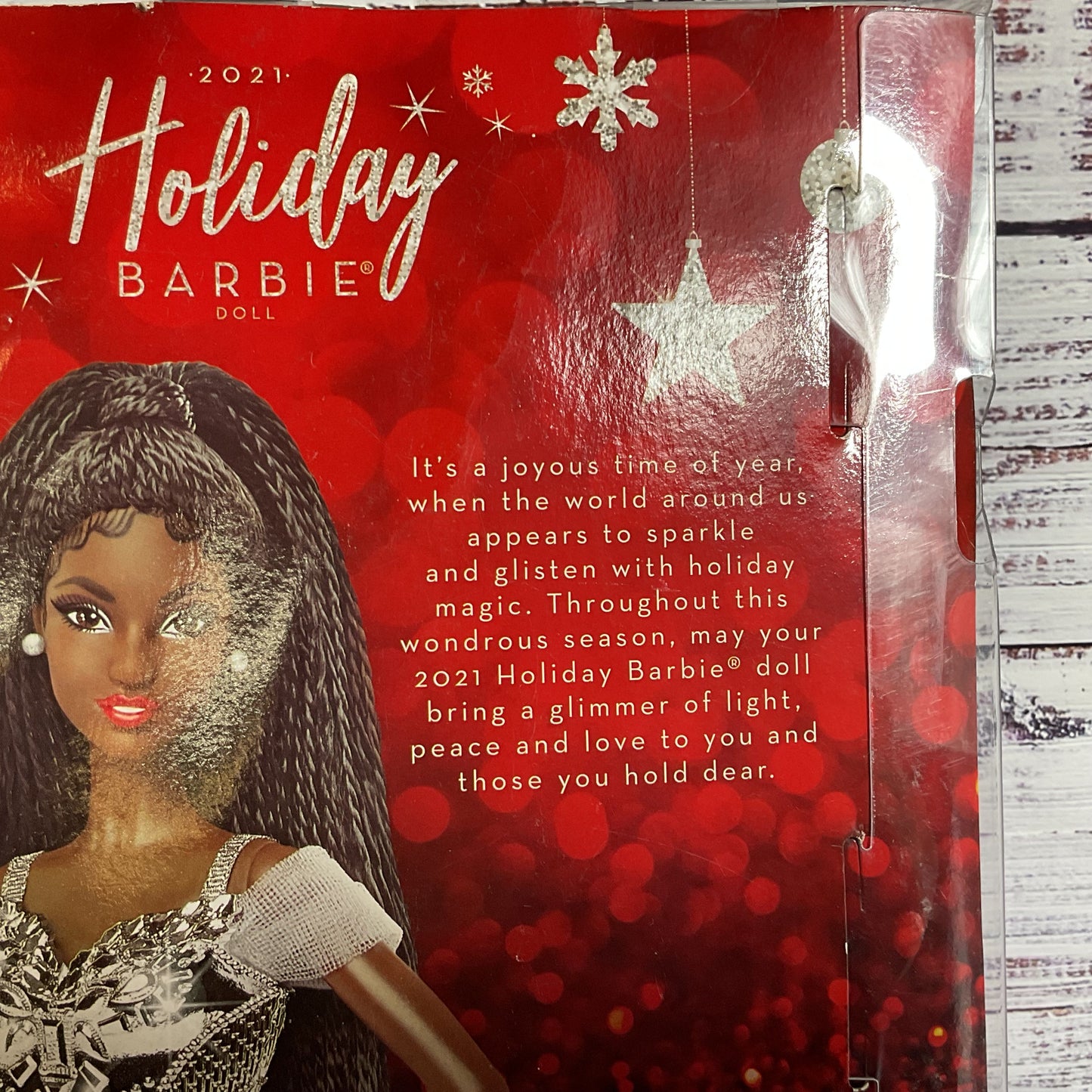 NEW UNOPEN Mattel BARBIE 2021 Holiday African Doll