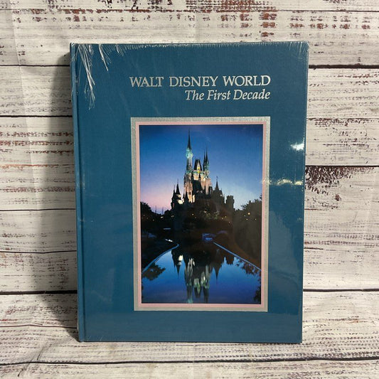 Vintage Walt Disney World: The First Decade Hardcover Book 1982 SEALED