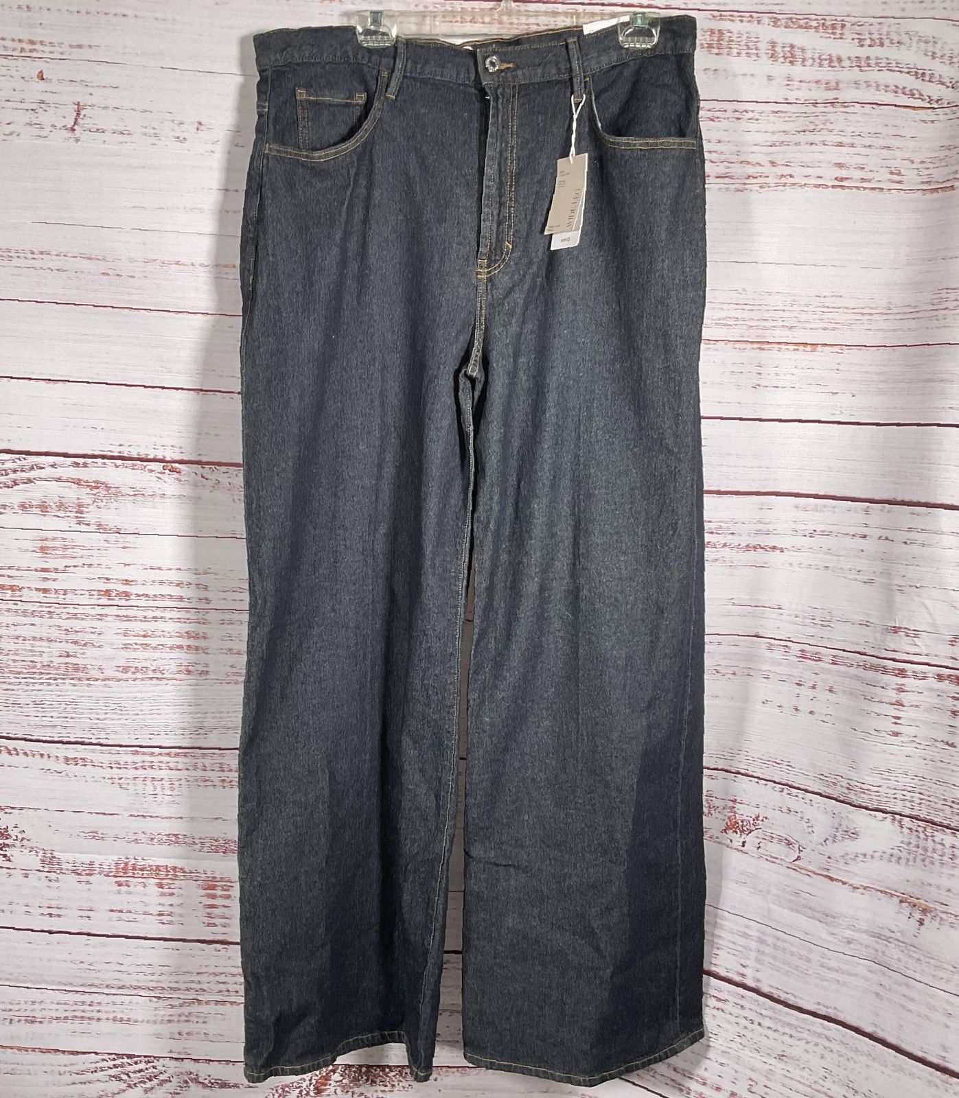 MNG Wide leg High Waist Jeans Blue 46