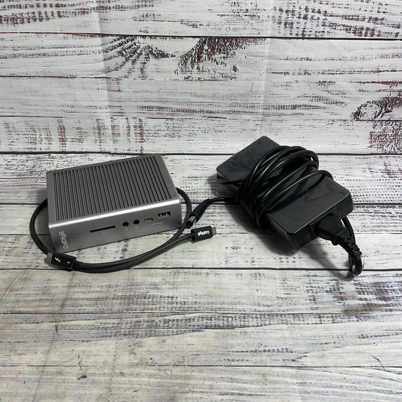 CalDigit Thunderbolt Station 3 Plus Power Bank w/ Cords *FOR PARTS/REPAIR*