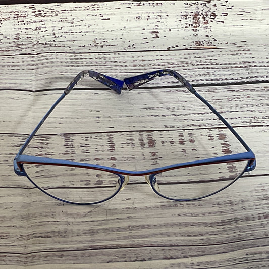 ALAIN MIKLI Devore A02038-07 Blue Eyeglasses- 54[ ]16 140 (FRAMES ONLY)