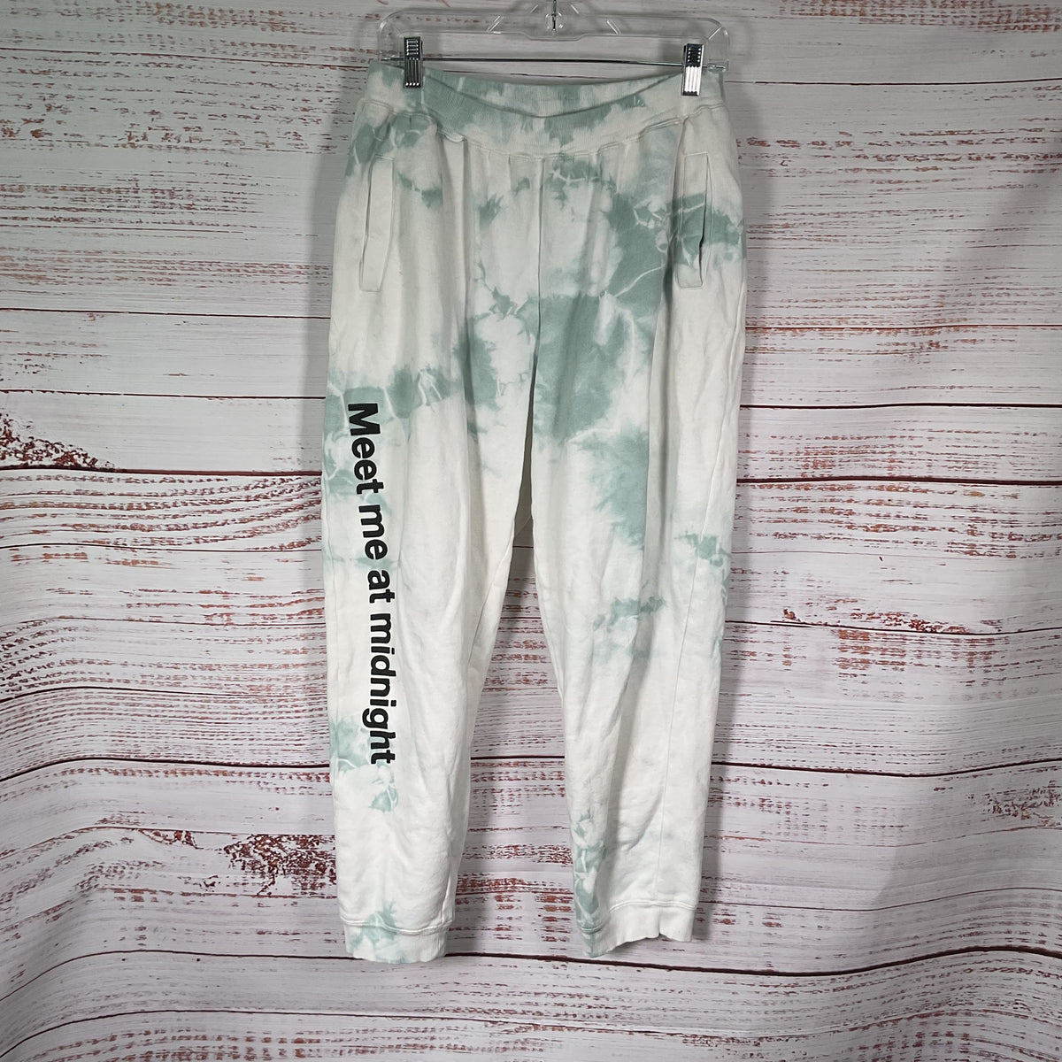 Taylor Swift Meet Me At Midnight White Green Hoodie Pants Tie Dye Set - Size XL