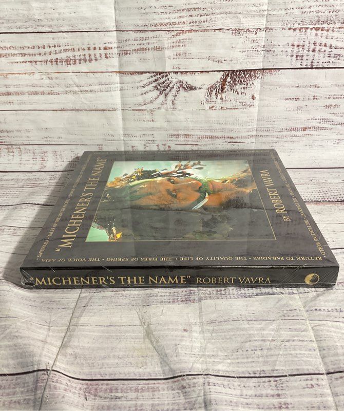 "Michener's The Name" By Robert Vavra New Sealed Hardcover