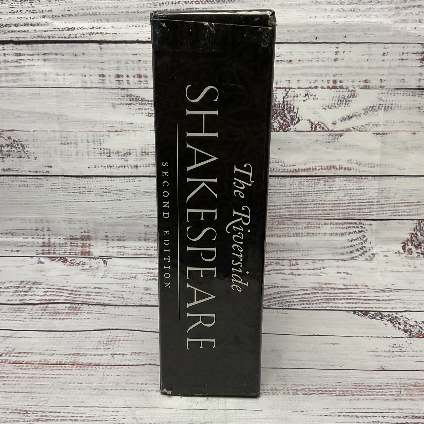 The Riverside Shakespeare Deluxe 1997 Hardcover Houghton Mifflin 2 Volumes
