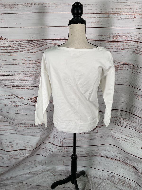 Gravel & Gold California Women's White Long Sleeve Top Size 1 / S