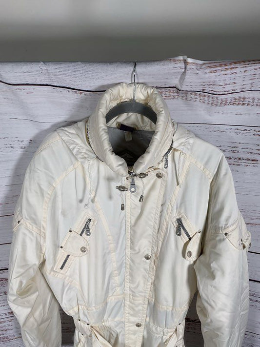 Women's Killy Ski Snow Suit White Polyester Size 8 US
