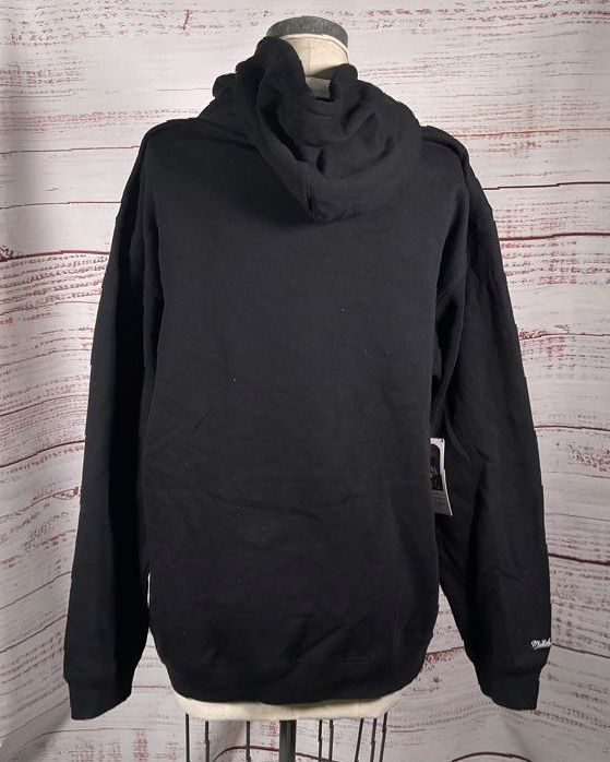 Mitchell & Ness Men's Philadelphia Phillies Vintage Logo Pullover Hoodie Black L