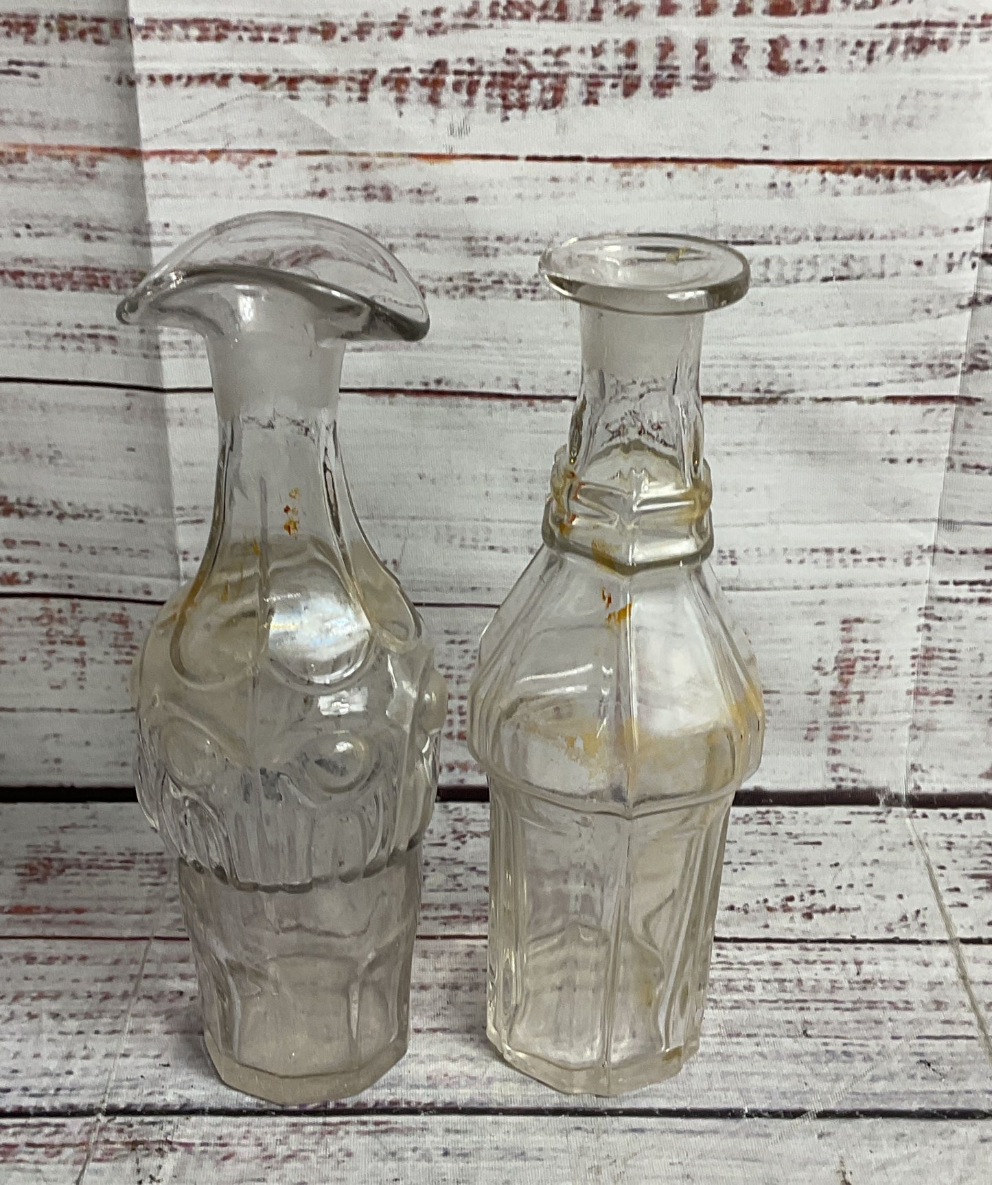 Vintage Embellished Castor Cruet Set Silver Plate
