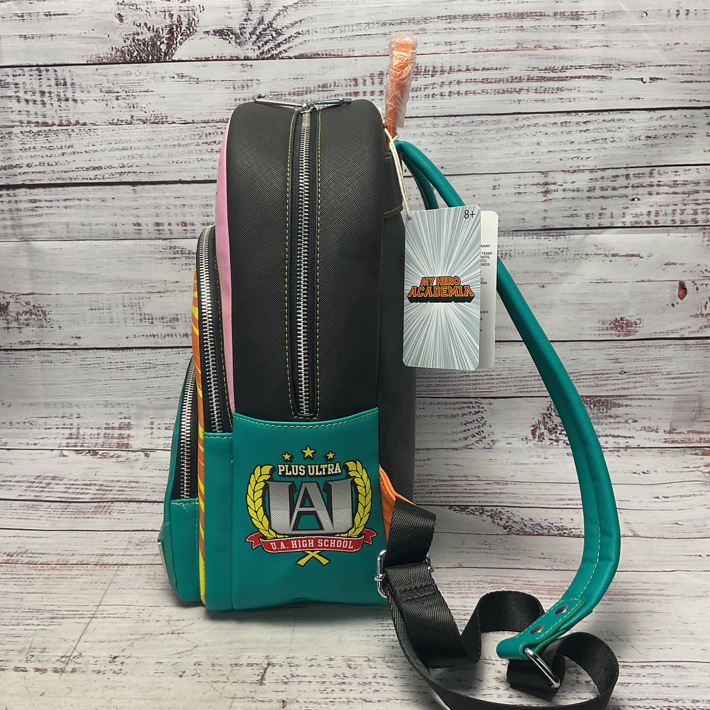 Loungefly My Hero Academia Triple Pocket Scene Mini Backpack