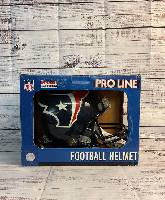 Riddell Sports Authentic Houston Texans Football Helmet with Original Box