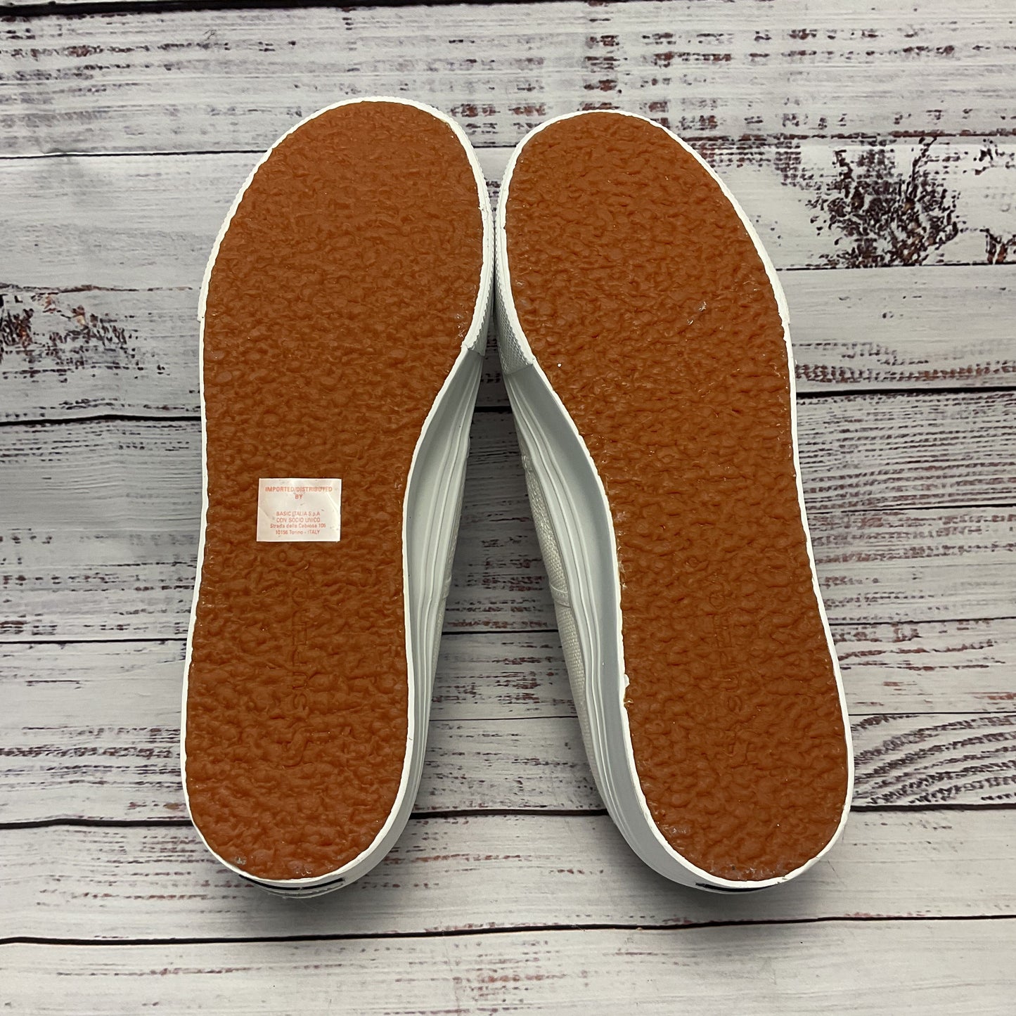 Sneaker White Platform Sneaker Shoe Unisex Adults Size 7.5M 9W New