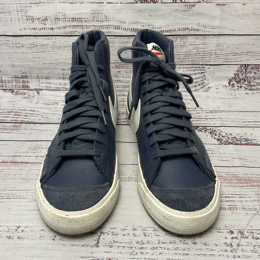 Nike Blazer Mid 77 Vintage Blue Athletic Shoe Men 9.5