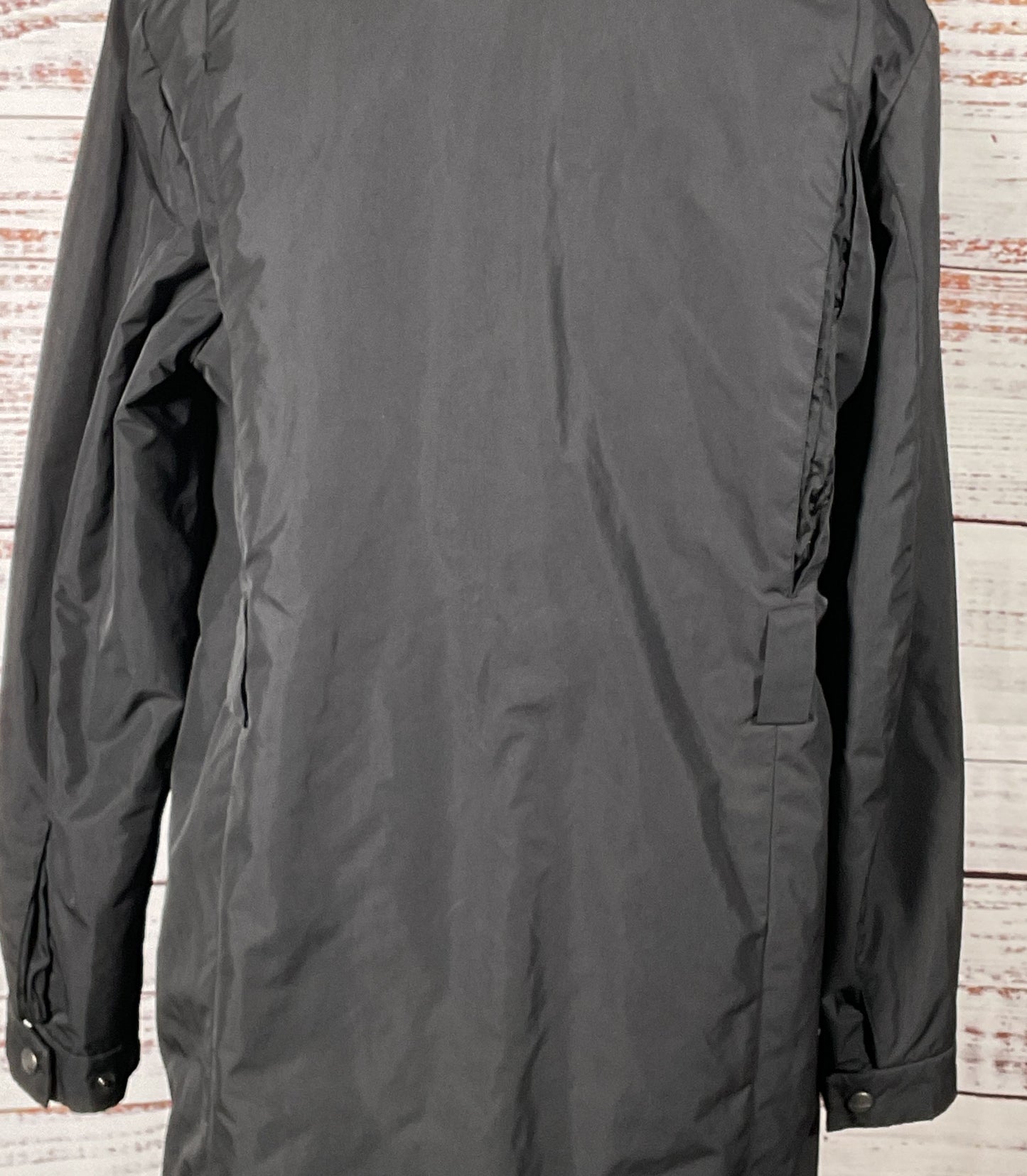 Jil Sander Snap Button Coat Jacket Black 38