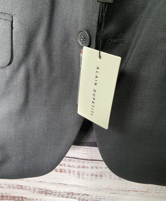 NWT Men's Alain Dupetit Gray Suit Size 36S