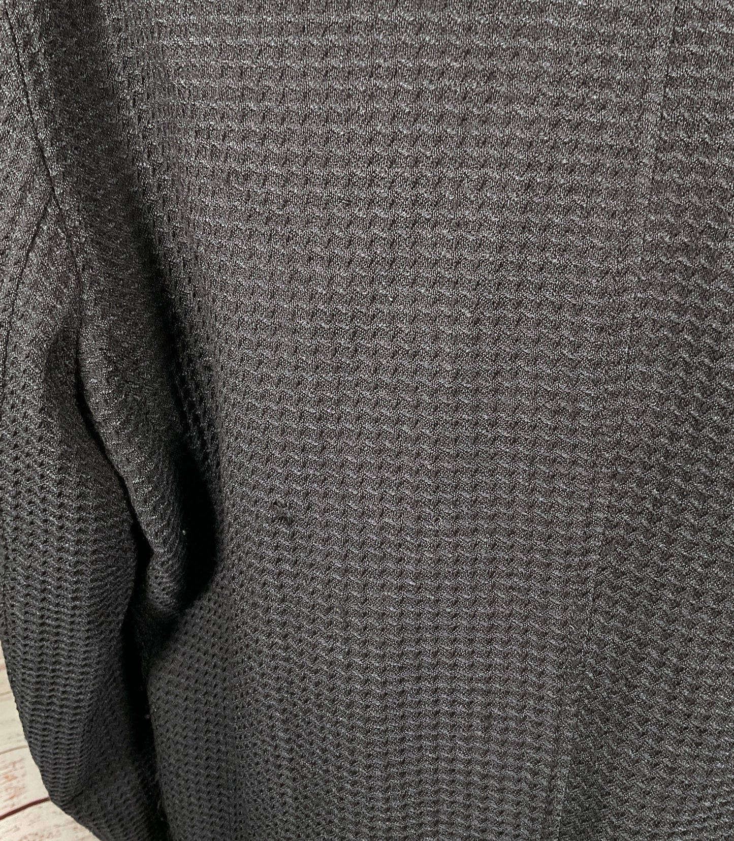 Armani Collezioni Waffle Knit Blazer Black 48 US 58 ITA