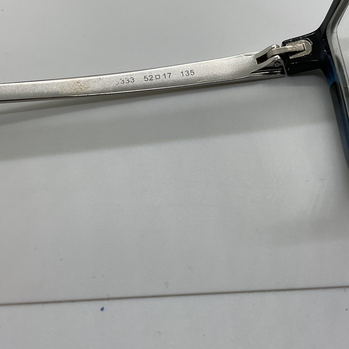 MICHAEL KORS MK4058 Caracas Blue Rectangle Eyeglasses- 52[ ]17 135 (FRAMES ONLY)