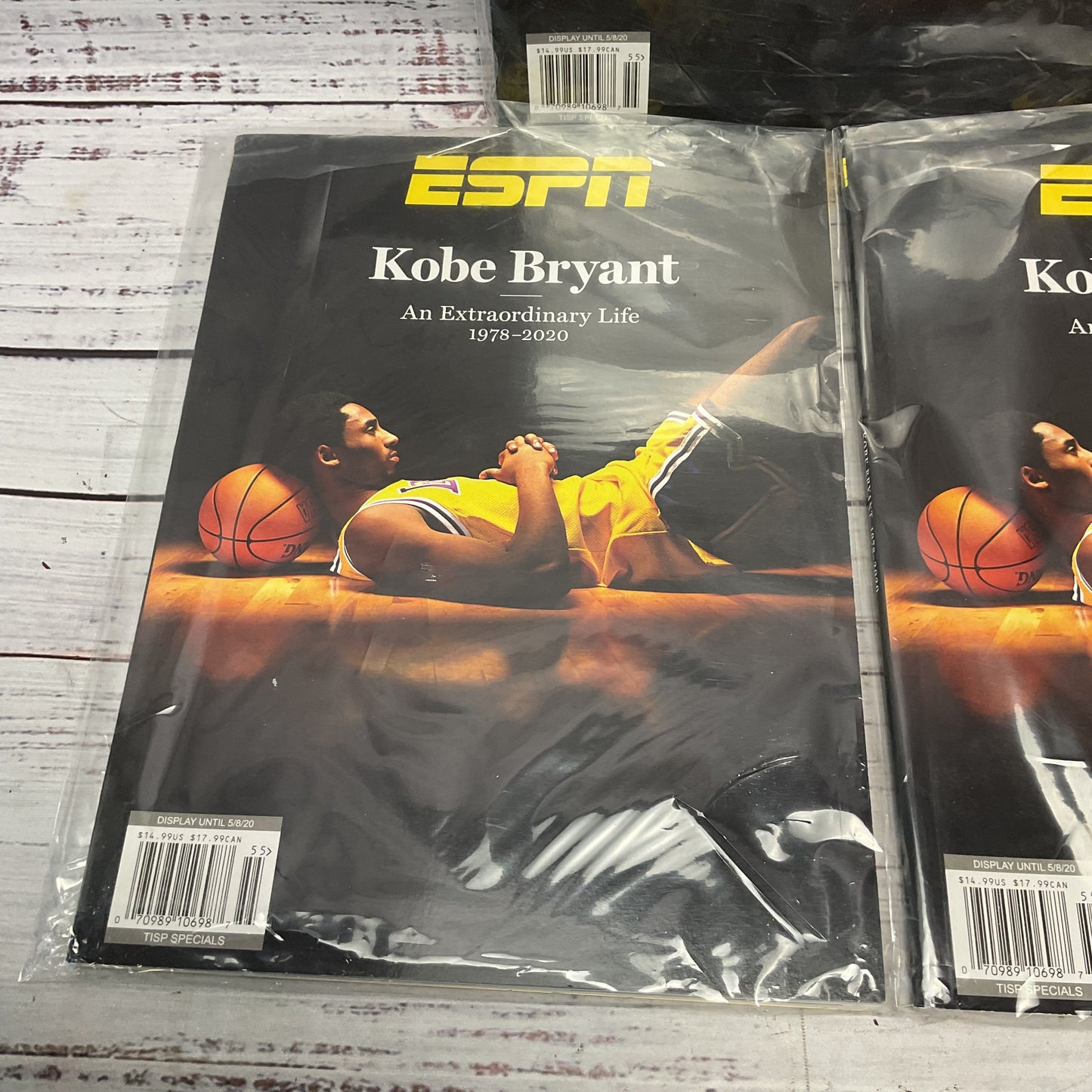 Espn Kobe Bryant An Extraordinary Life 1978-2020 Lot Of 3 Magazine