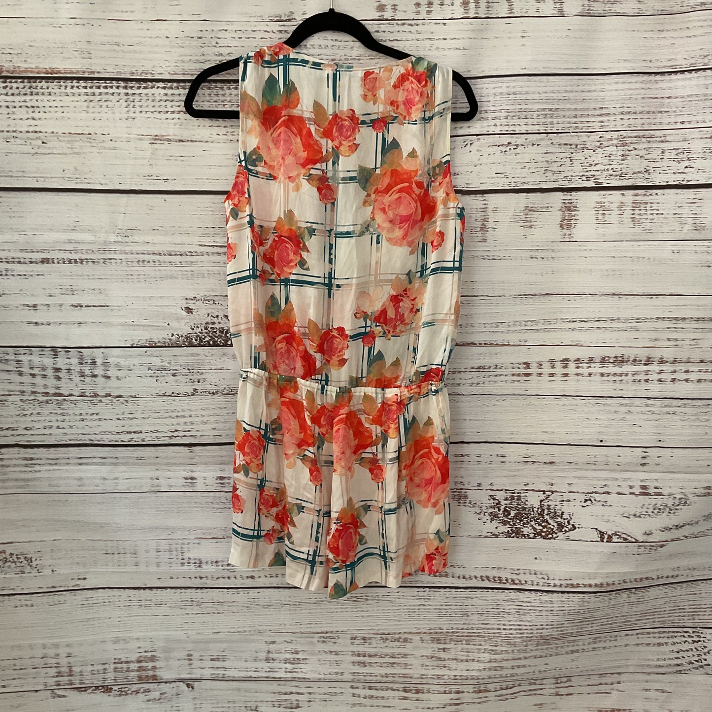 Rebecca Minkoff Mara White Floral Print Silk Romper Jumpsuit - Size 6 New