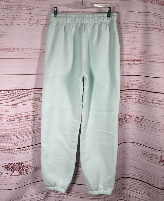 Pink Palm Puff Classic Sweatpants Mint Breeze S