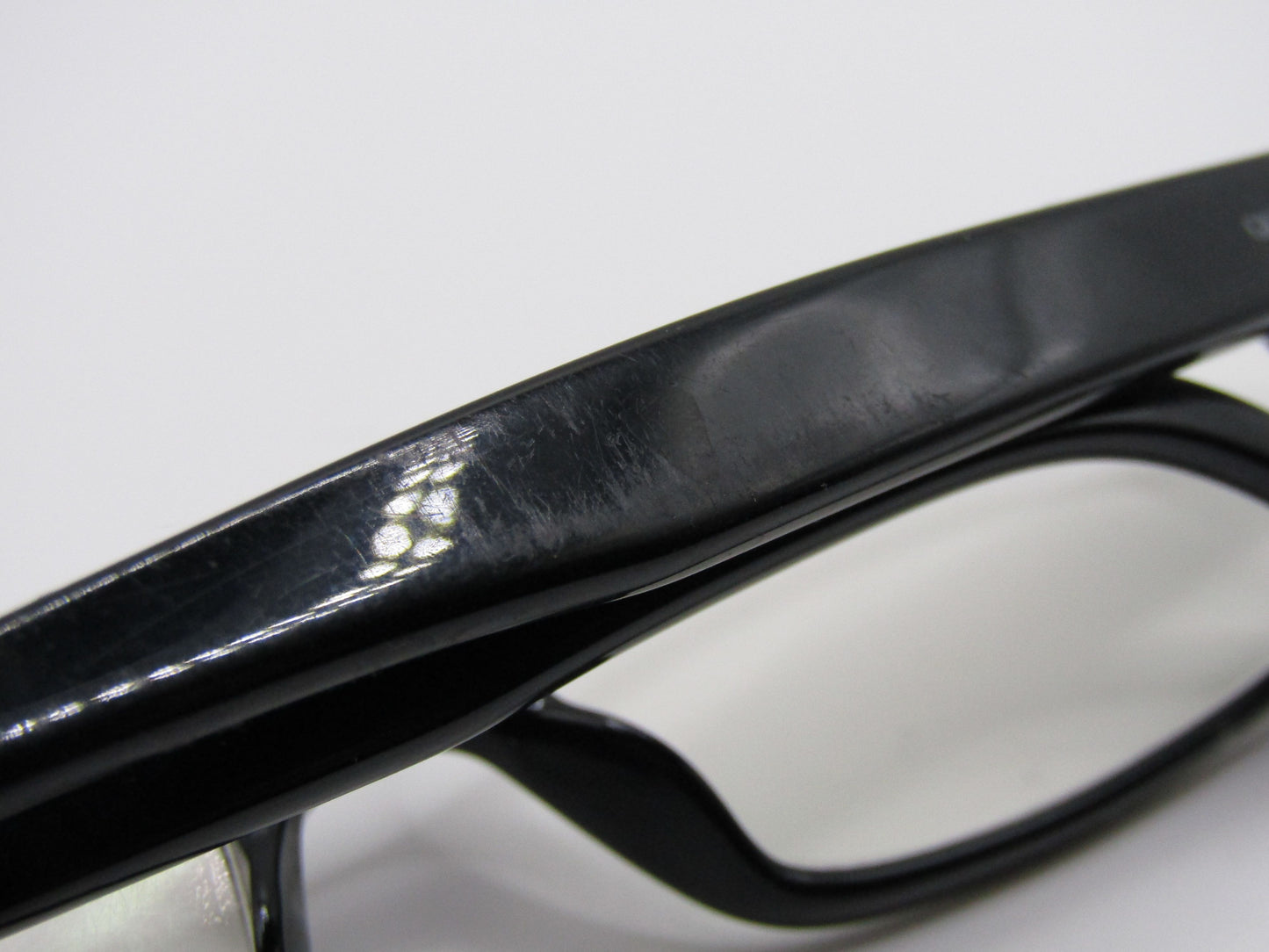 Giorgio Armani GA129 Women's Black Rectangular Eyeglasses Frame Made in Italy