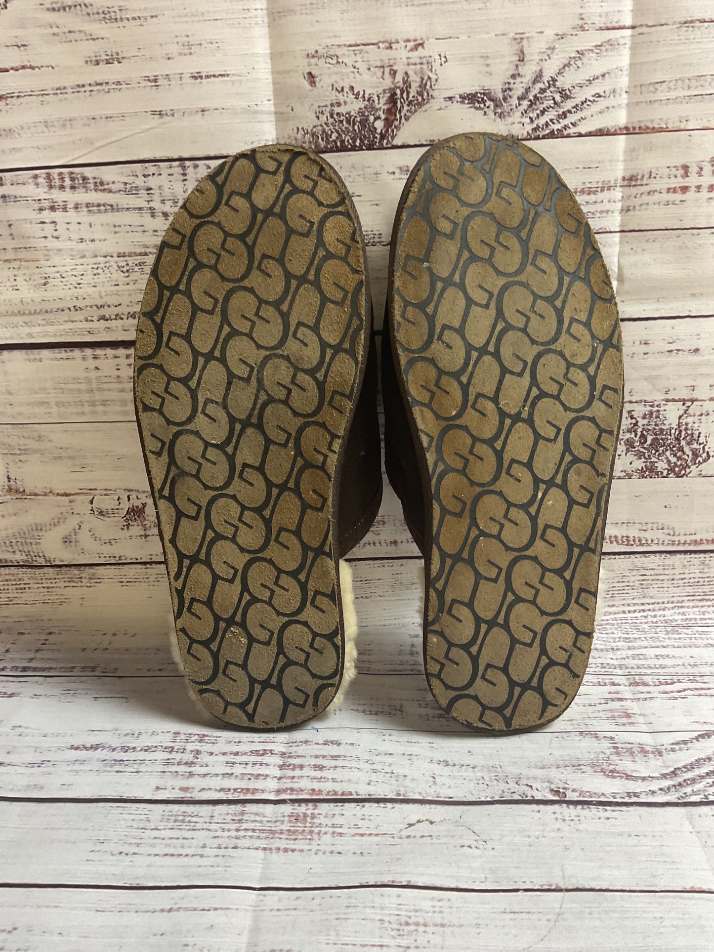 UGG Brown Slipper Flat Women 13