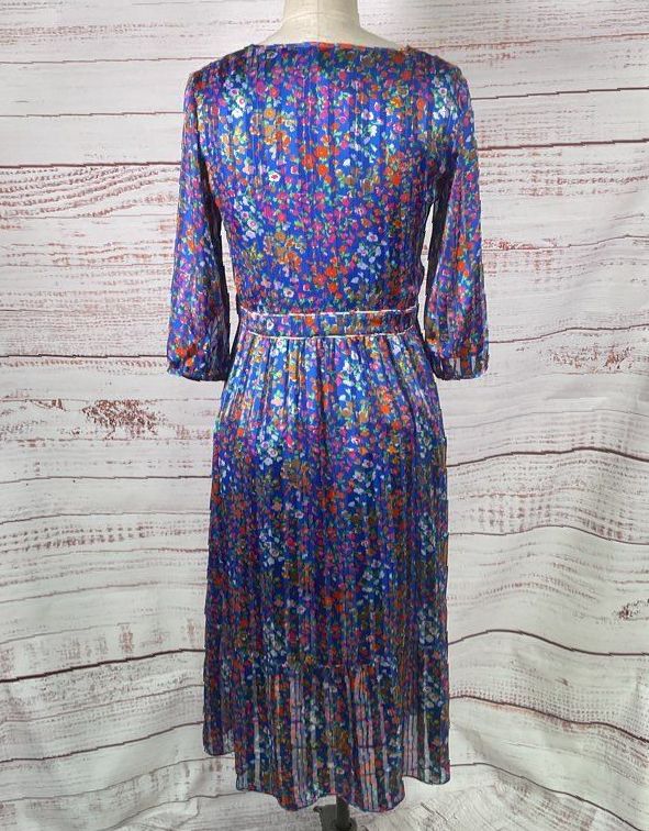 Ba&sh Reese Floral Midi Dress Multicolor S
