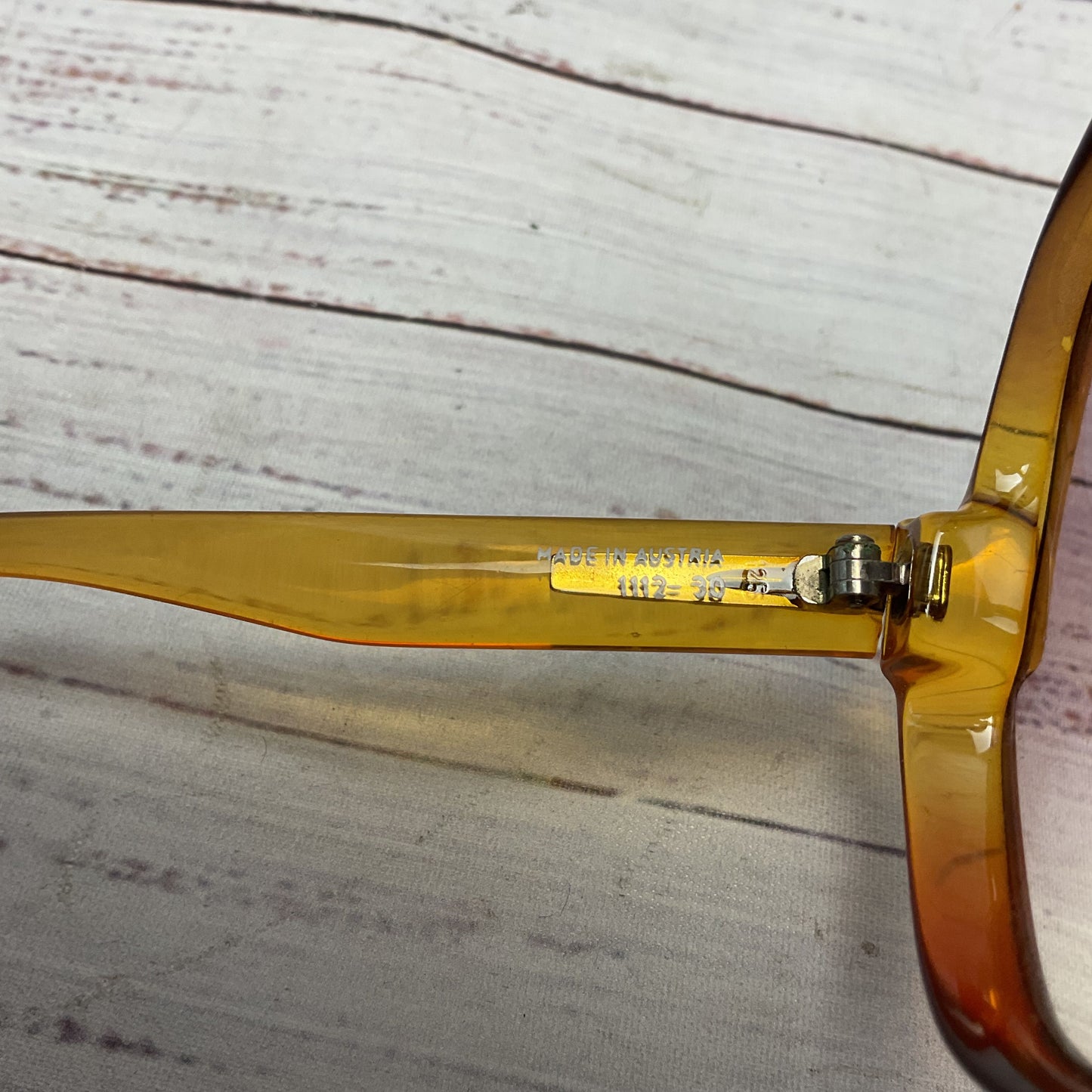 Carrera Optyl 1112-30 Yellow Amber Colored Glasses Frames Only*