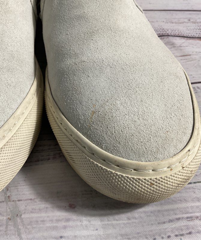 Common Projects Slip On Shoe Size 46 EU Light Grey Suede Achilles 13 US