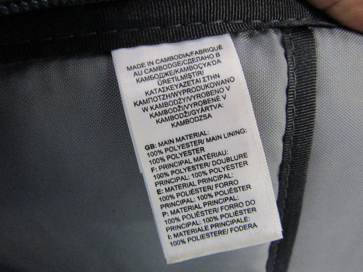 The North Face Vault Gray Backpack NF0A3VY2