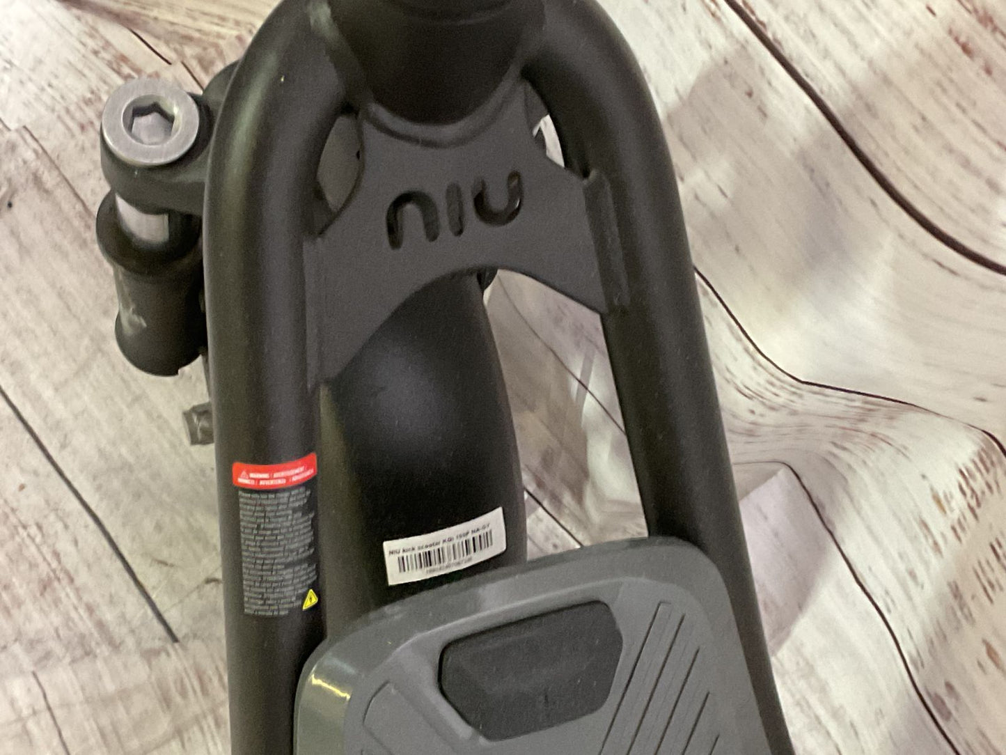 NIU HQi 100P Foldable Electric Kick Scooter (NEEDS BATTERY)