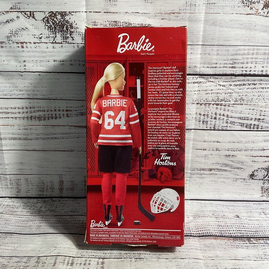 NEW Barbie Tim Horton's Signature Series Canadian Hockey Player Fashion Doll
