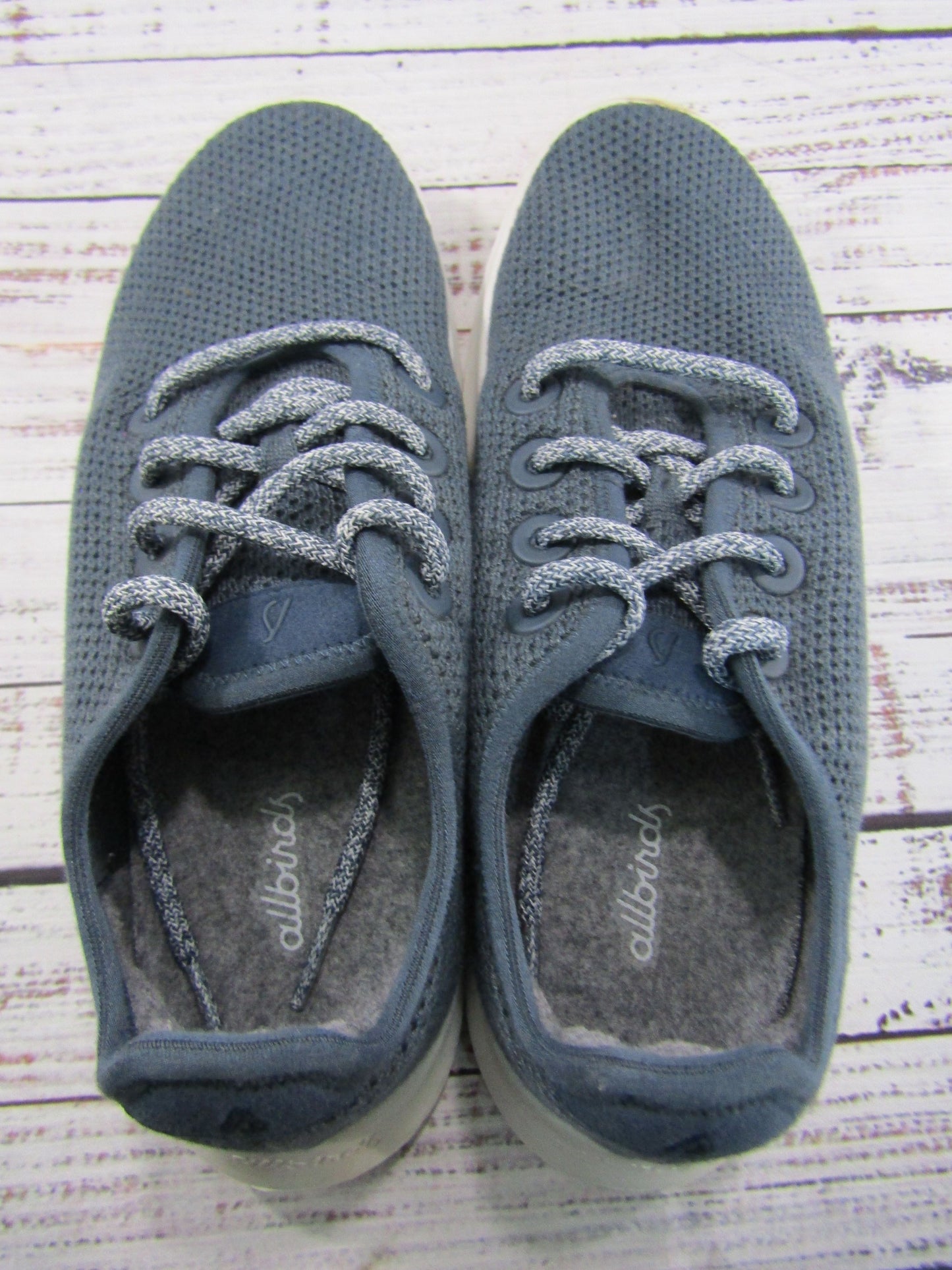 Allbirds Tree Runners Women's Blue Low Top Sneakers Size 9