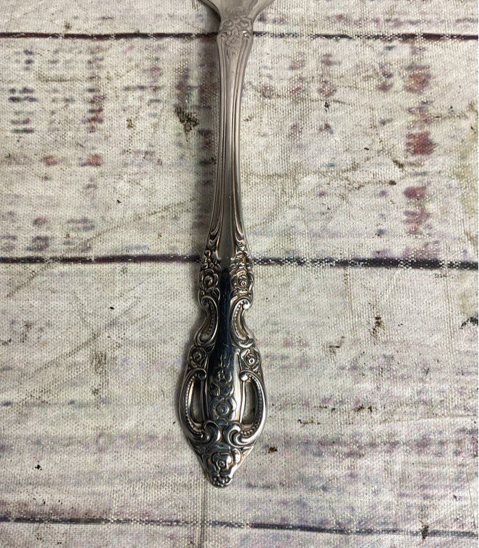 Onedia Vintage Set of 8 Renoir Pembrooke Small Spoons Stainless Steel