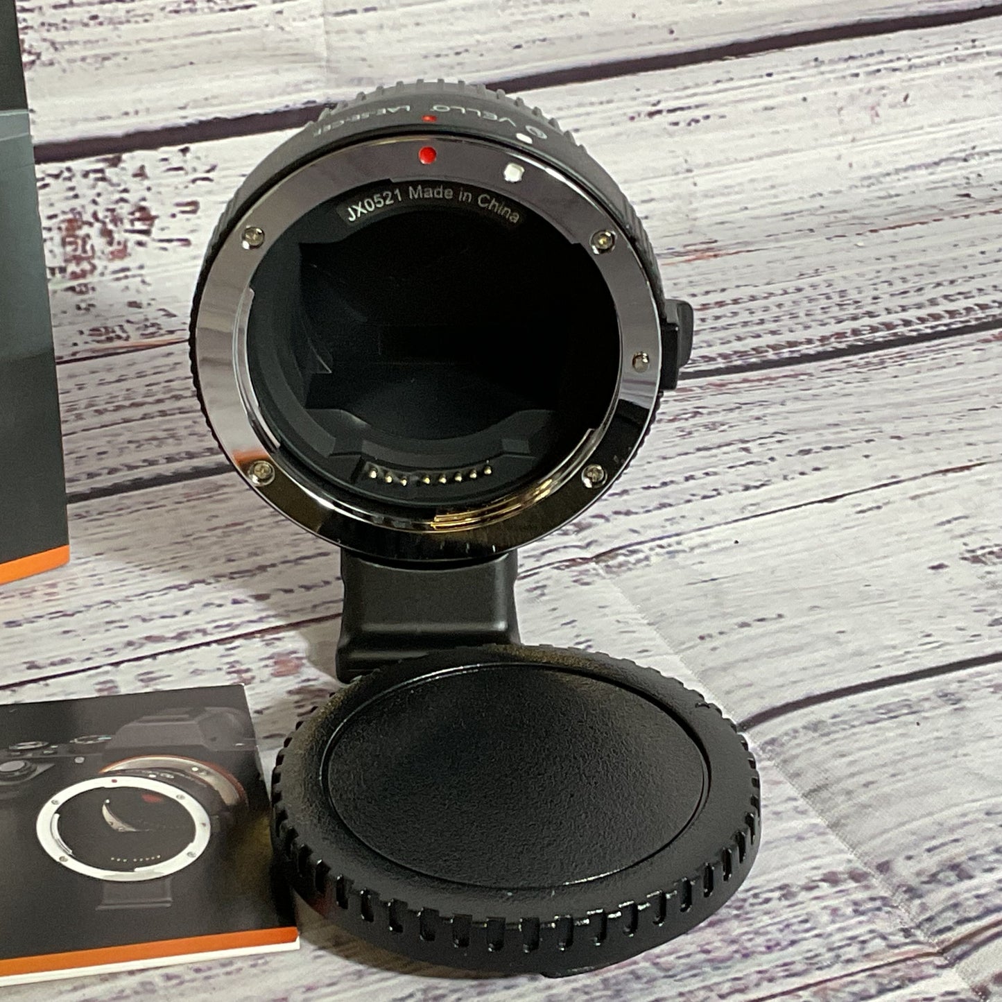 NEW VELLO Autofocus Lens Adapter LAE-SE-CEF- Canon EF/EF-S Lens to Sony E-Mount