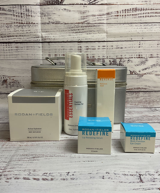 Rodan + Fields Sealed Skincare Kit With Silver Carrying Case